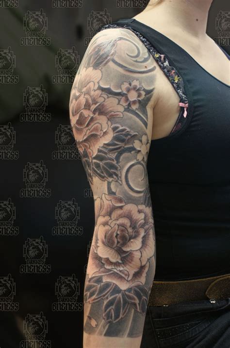 black and gray full sleeve tattoos|full sleeve black and grey tattoo.